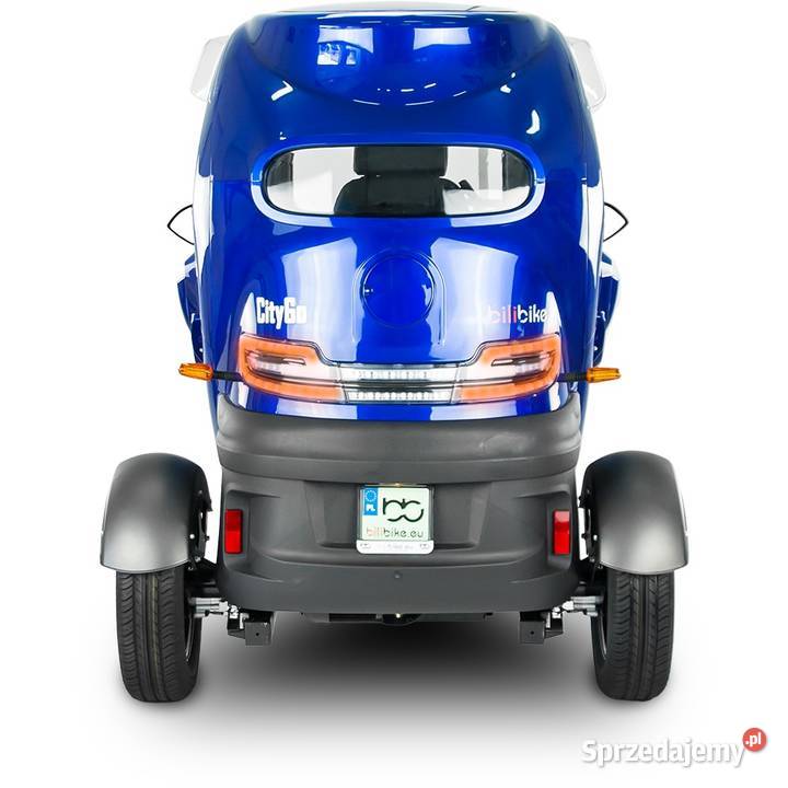 Zabudowany skuter elektryczny z dachem 1500W bez automatyczna Katowice