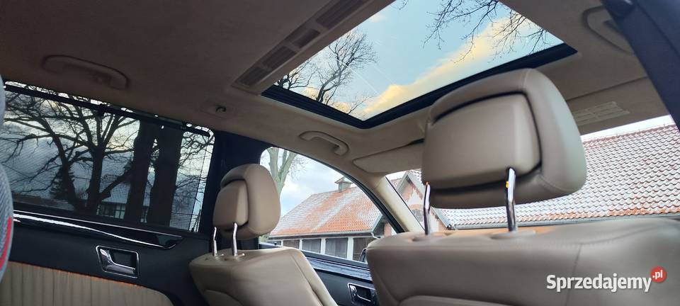 Mercedes Benz e350 30 v6 Full skóry alkantara Klasa E Kadyny