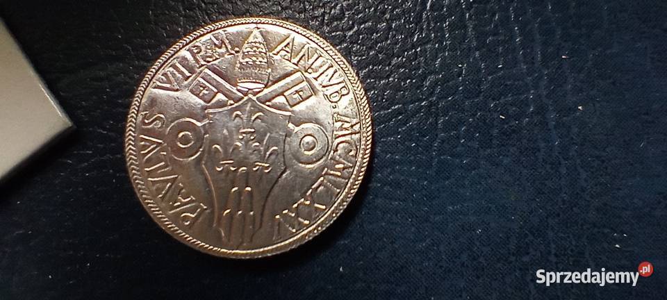 Stare monety 2 lir 1975 Święty Watykan podkarpackie