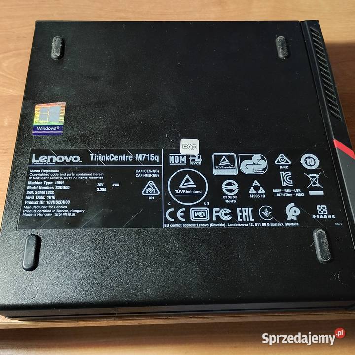Mini Komputer Lenovo M715q Ryzen 3 8GB Ram IBM/Lenovo
