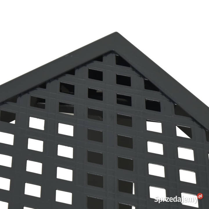 Stół ogrodowy antracytowy 200x100x72 stal Warszawa