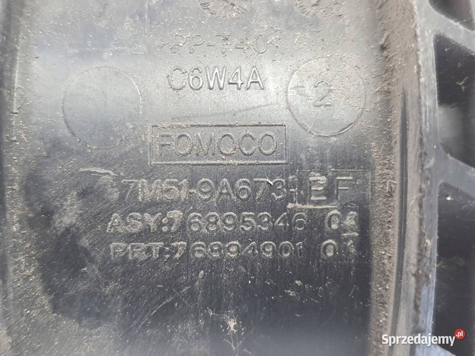 Ford C 16 TDCI PRZEPŁYWOMIERZ POWIETRZA osobowe Przepływomierze Janów