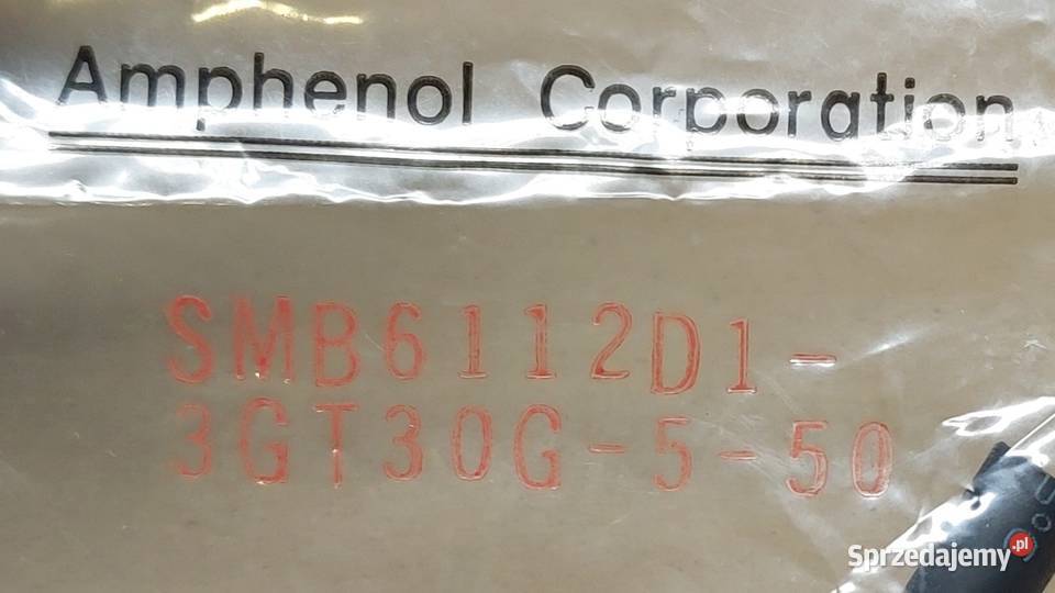 SMB6112D13GT30G550 Złącze Koncentryczne Amphenol Mielęcin sprzedam