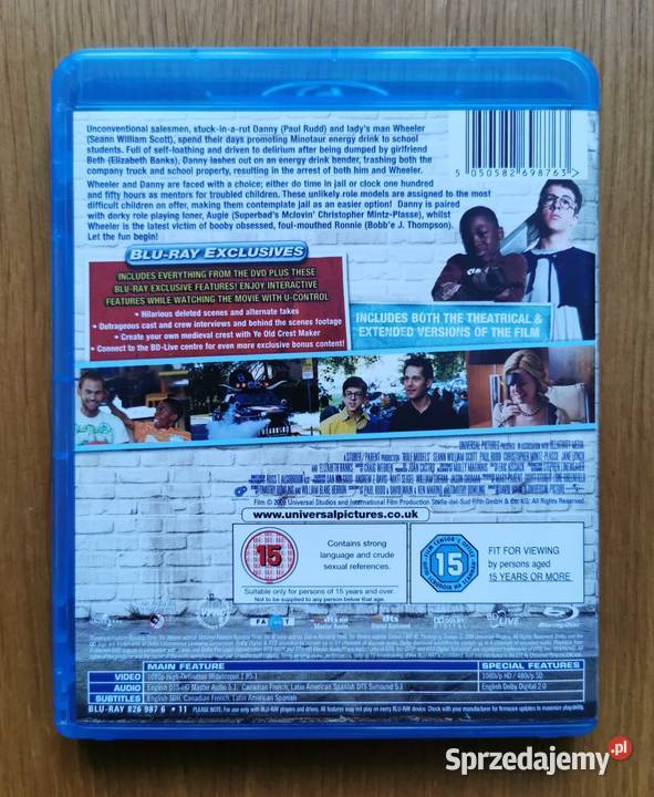 Role Models Wyrolowani Bluray En 2008 Parzęczew