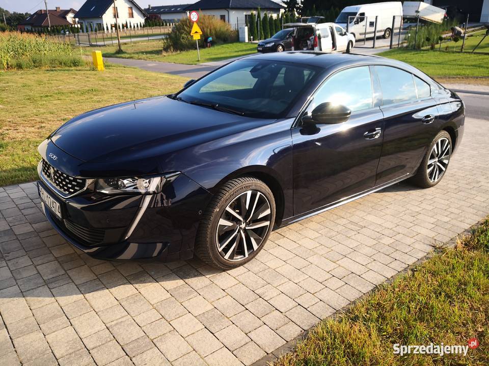 Peugeot 508 GT line benzyna Hybryda 225 automat nieuszkodzony 508