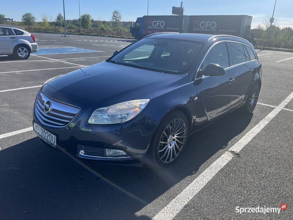 Opel Insignia kombi 18 benzyna LPG 2010 wielofunkcyjna kierownica Legionowo