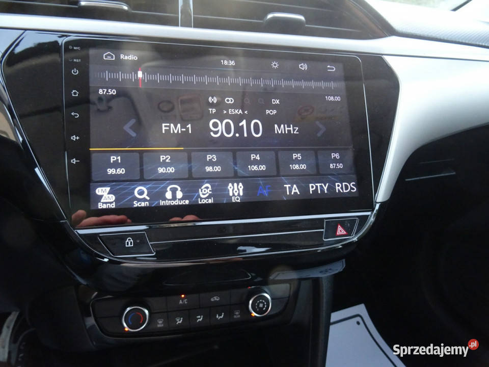 Opel Corsa 12 75 Edytion Niski przebieg F 2019 asystent pasa ruchu Łódź