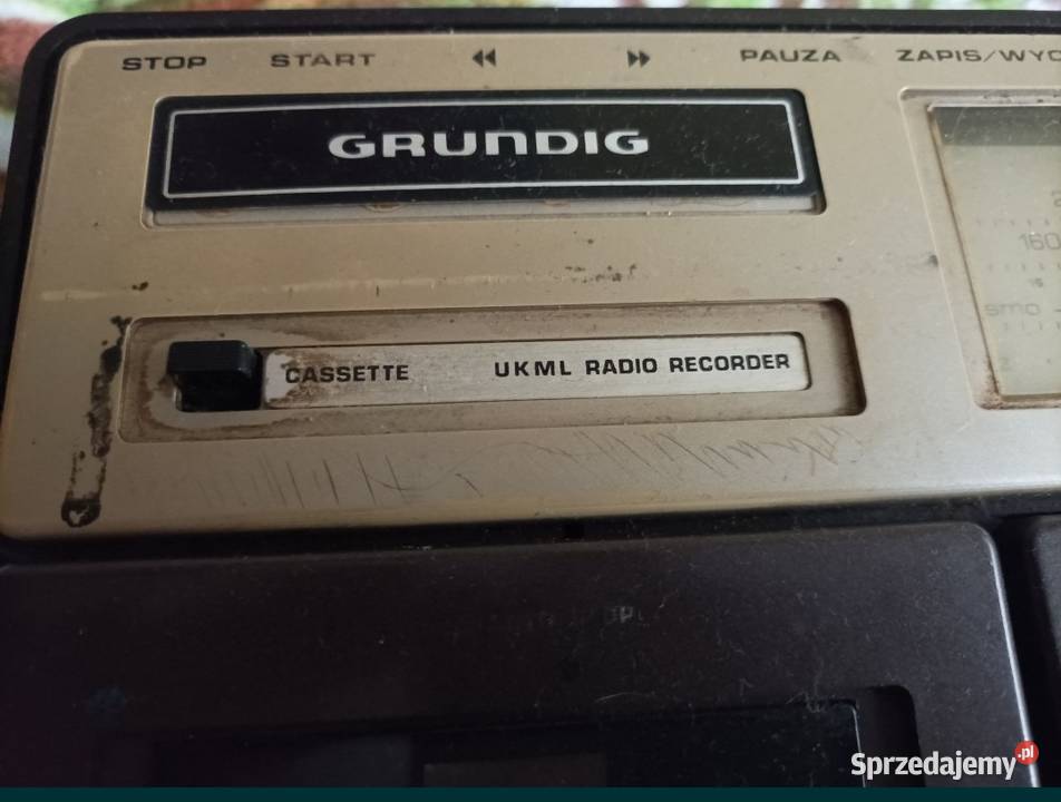 Radio magnetofon Grundig (Kasprzak Unitra)