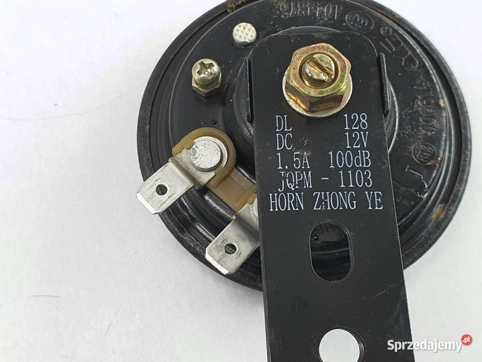 Klakson Sygnal Trabka Peugeot Speedfight Yamaha Łódź
