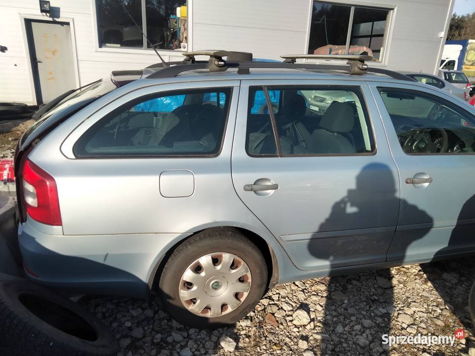 Zderzak Tył Tylni SKODA octavia 2 II lift 0813r Części samochodowe Dęblin