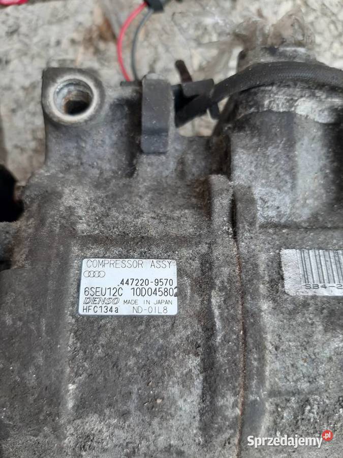 SPRĘŻARKA KLIMATYZACJI AUDI 25 4472209570 dolnośląskie Syców