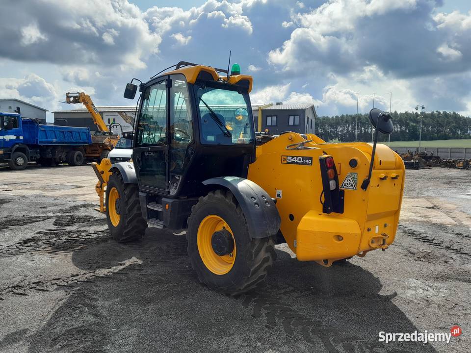 jcb 540140 2020r klima przechył ładowarka Rok produkcji 2020 wielkopolskie Krotoszyn sprzedam