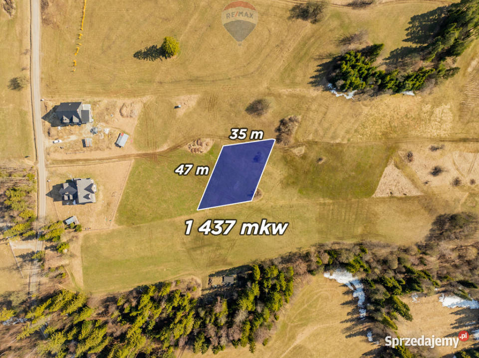 LEŚNICA DZIAŁKA BUDOWLANA WZ 1437m Leśnica