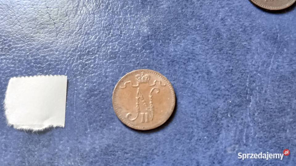 Stare monety 1 penni 1916 Finlandia Lesko