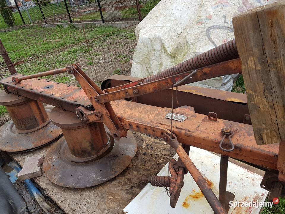 kosiarka rotacyjna czeska ZTR 165 Agromasz Rolnictwo małopolskie Wieliczka