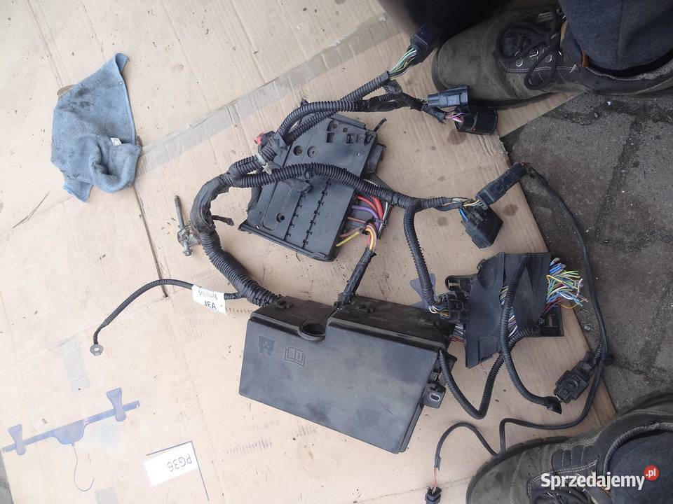 WIĄZKA INSTALACJA KOMORY SILNIKA FORD FOCUS MK3 Materiały instalacyjne