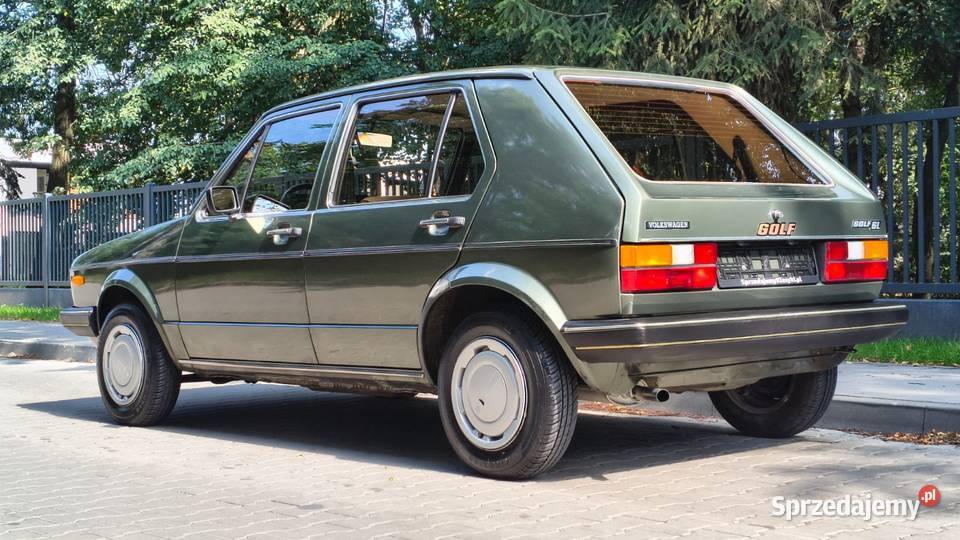 Volkswagen Golf MK1 1981 73 861 Oryginalny sprowadzony Zgierz sprzedam