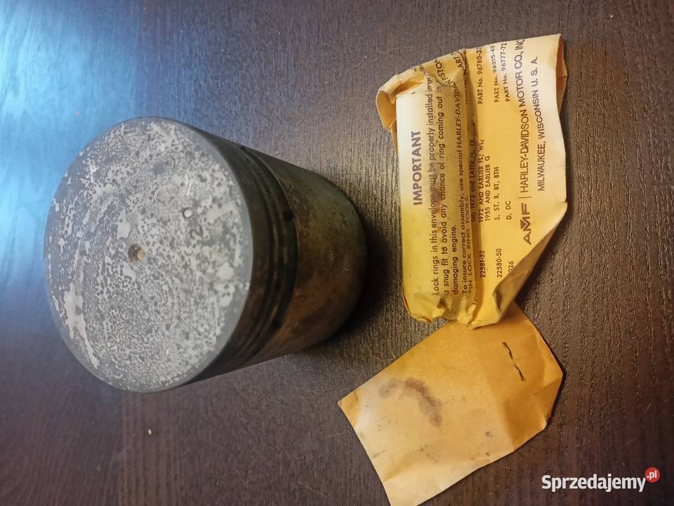 Harley WL Servi car WLA tłok X 20 NOS Bydgoszcz