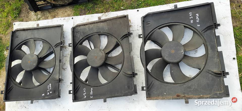 MERCEDES W 210 E KLASA WENTYLATOR CHŁODNICY Siechnice