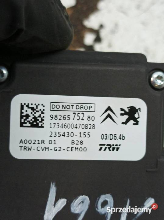 KAMERA PRZÓD ASYSTENT PASA 98265U5280 Citroen C3