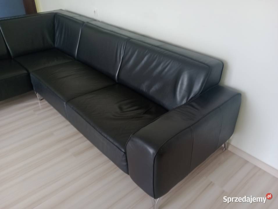 komplet wypoczynkowy narożnik rogówka skóra sprzedam