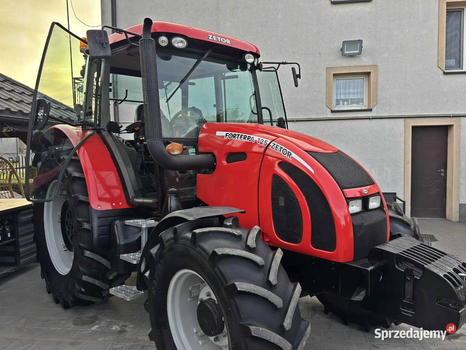 Ciągnik Zetor Forterra 1252009r1włKrajowyStan Kabina Łowicz sprzedam