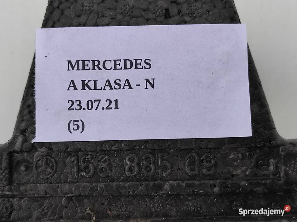 ABSORBER WZMOCNIENIE ZDERZAKA P MERCEDES A KLASA Karoseria Nowy Tomyśl