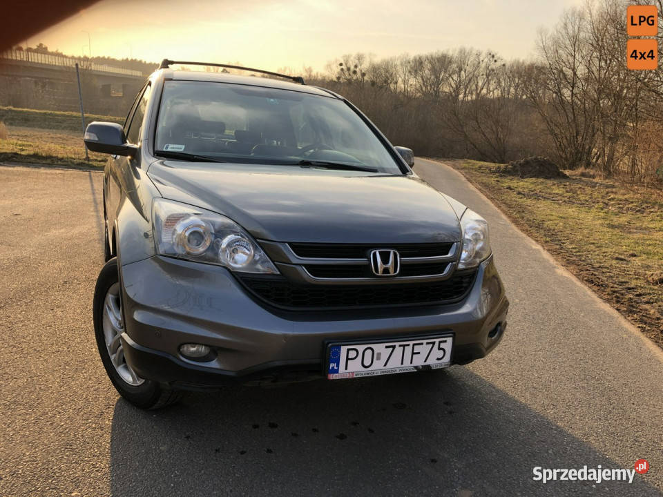 Honda CRV OPŁACONY 20 FULL IDEALNY Serwisowany Poznań sprzedam