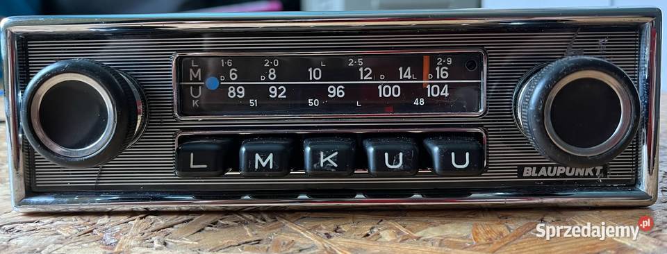 Radio Balupunkt do klasyka Mercedes posche śląskie Tarnowskie Góry