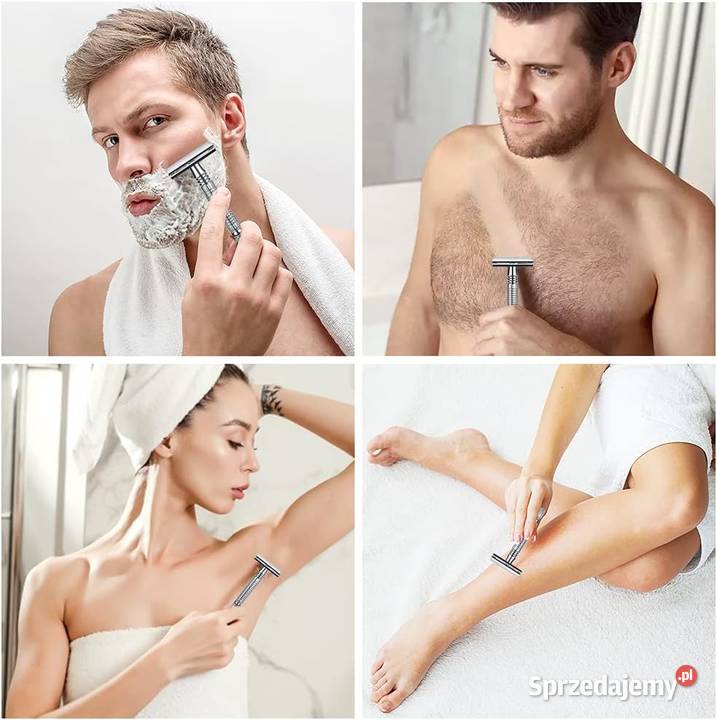 Maszynka do golenia męska Safety Razor stal Rzeszów