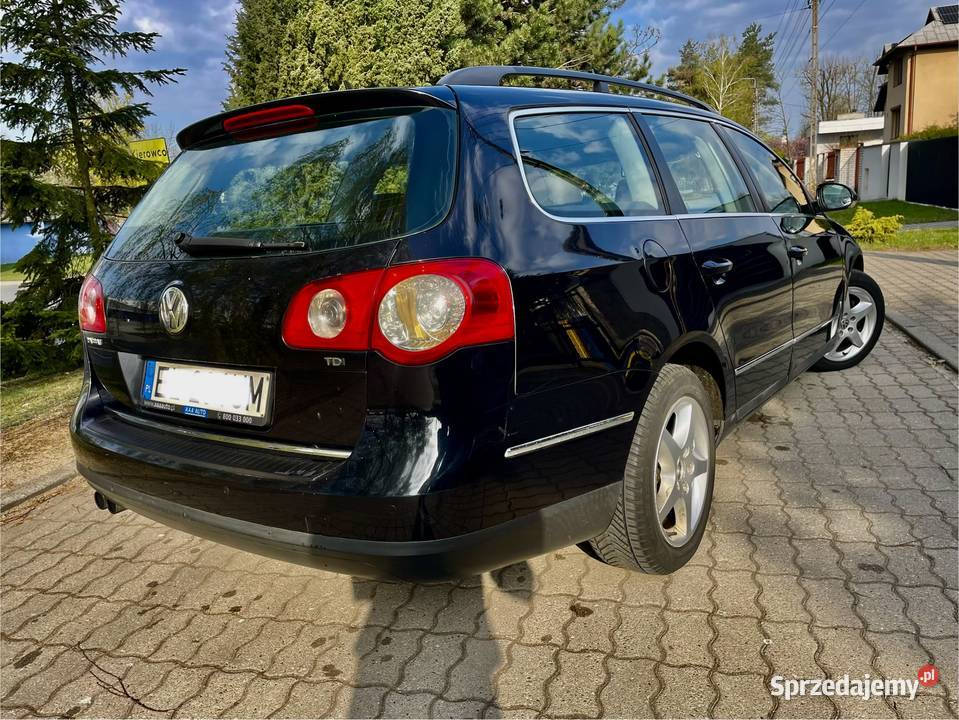ŚlicznyZadbanyVolkswagenaPassatB62006r19TDI105Kon manualna Passat łódzkie
