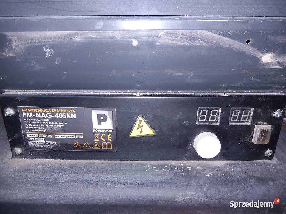 Nagrzewnica olejowa 40 000 W z termostatem Gdańsk