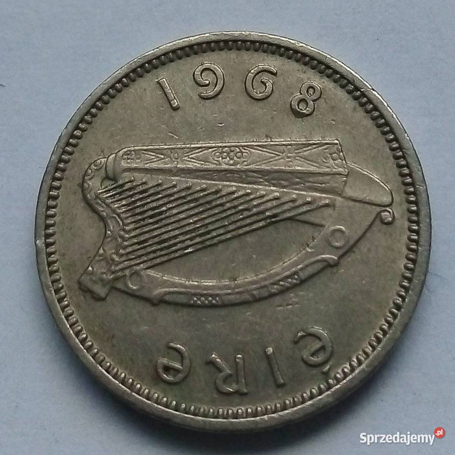 IRLANDIA3 PENCE1968 r Legionowo