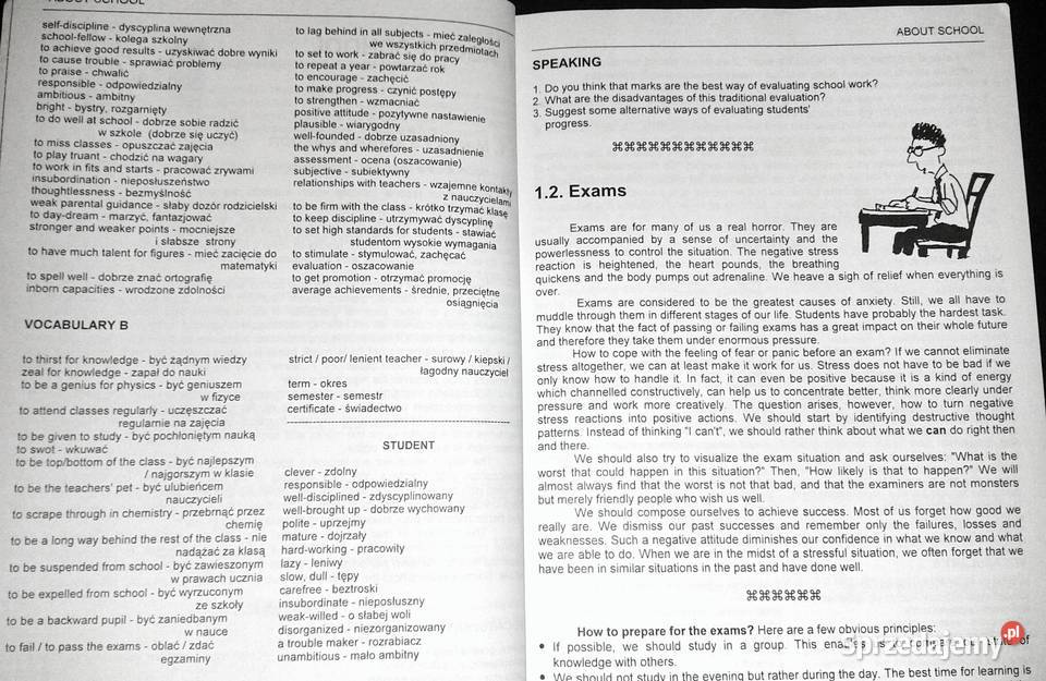 English Repetytorium tematycznoleksykalne 2 Chełm sprzedam