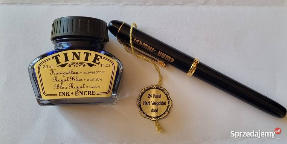 Zestaw pióro wieczne i atrament kolekcjonera Zielona Góra