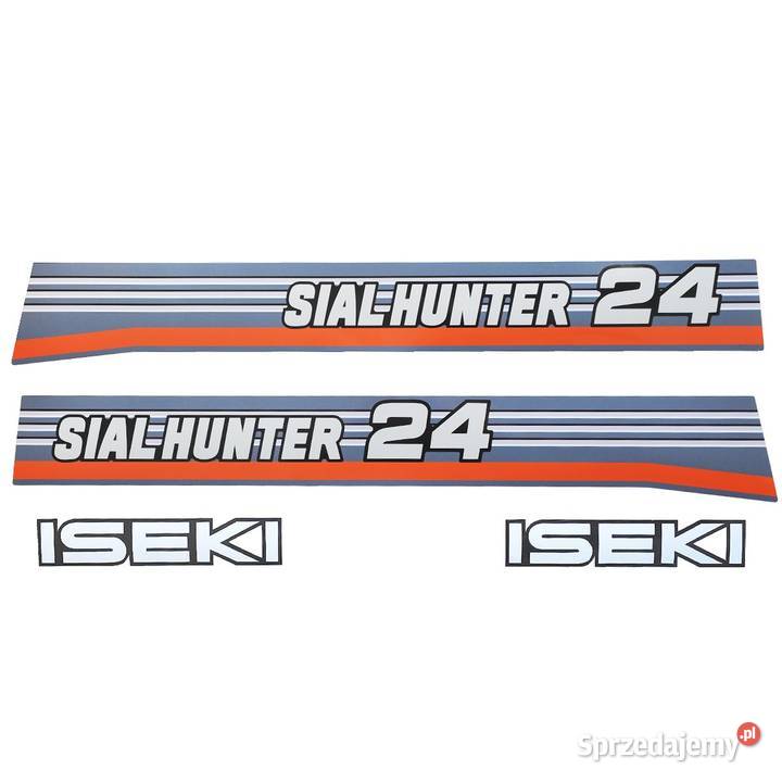 Naklejki Iseki Sial Hunter 24 podkarpackie Tajęcina