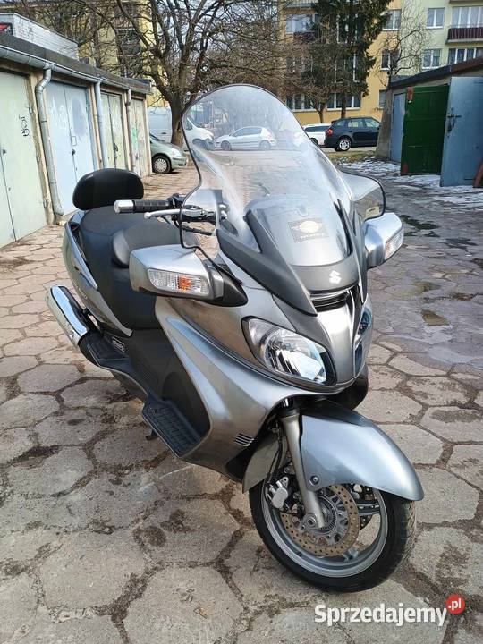 Suzuki Burgman 650 Nowa świeże foty Łódź