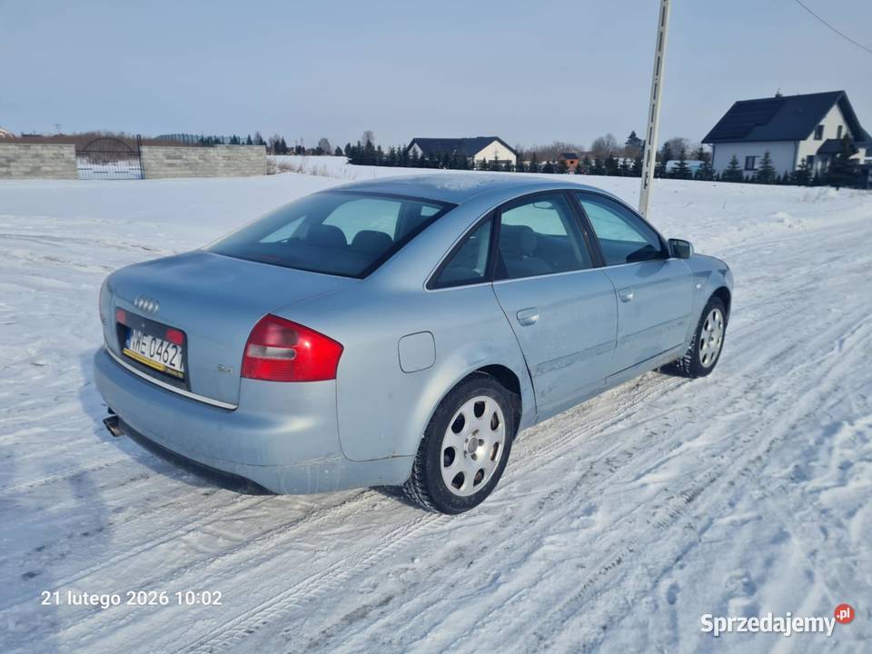 AUDI A6 ładna długie opłaty 2003r Grajewo sprzedam