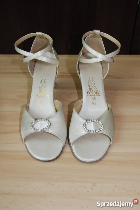 Buty ślubne taneczne Kozdra skóra satyna skóra dolnośląskie Legnica