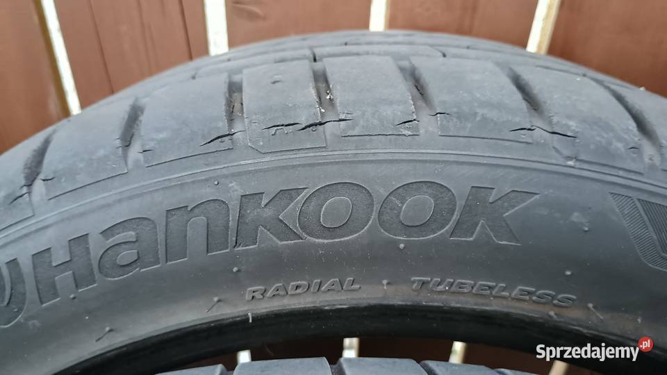 Opony letnie 4 kpl Hankook 2254517 2019r gruby Samochodowe Rzeszów