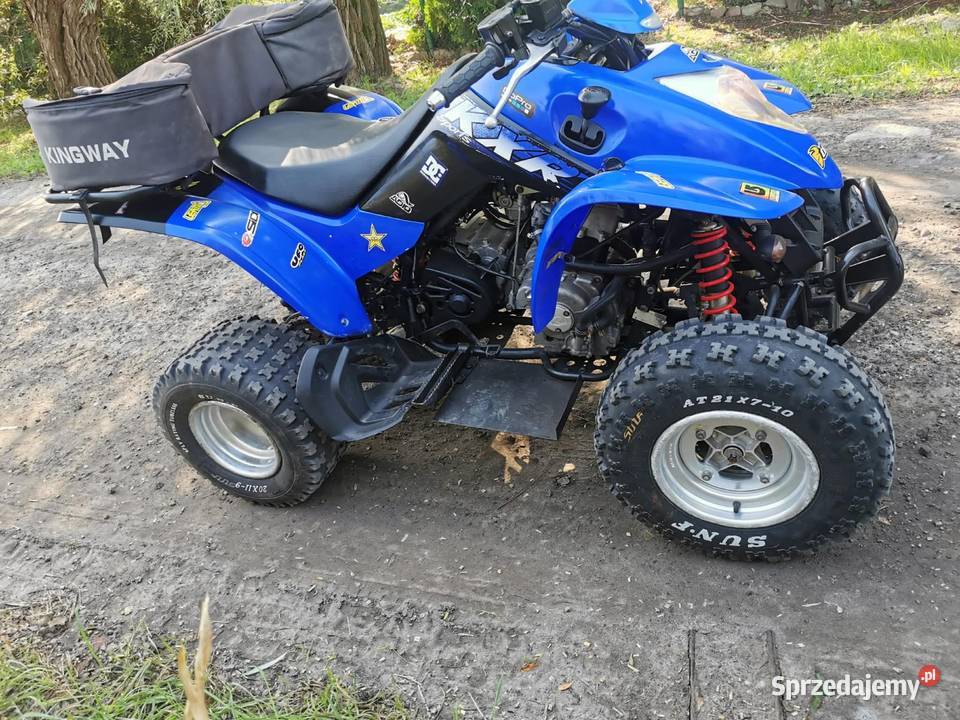 Quad Kymco KXR 250 kwity l7e hak łańcuch wielkopolskie Rawicz