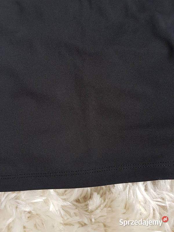 Elastyczna spódnica ołówkowa czarna S M Łódź