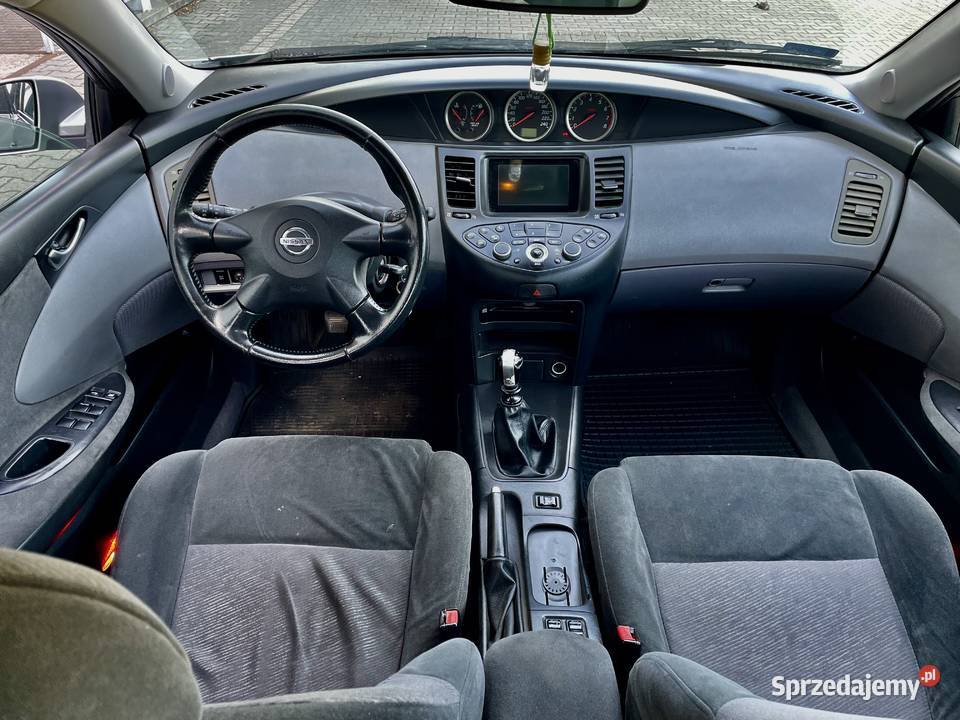 ŚlicznyZadbanyNissanPrimeraP122003r20Benz199Przeb ABS