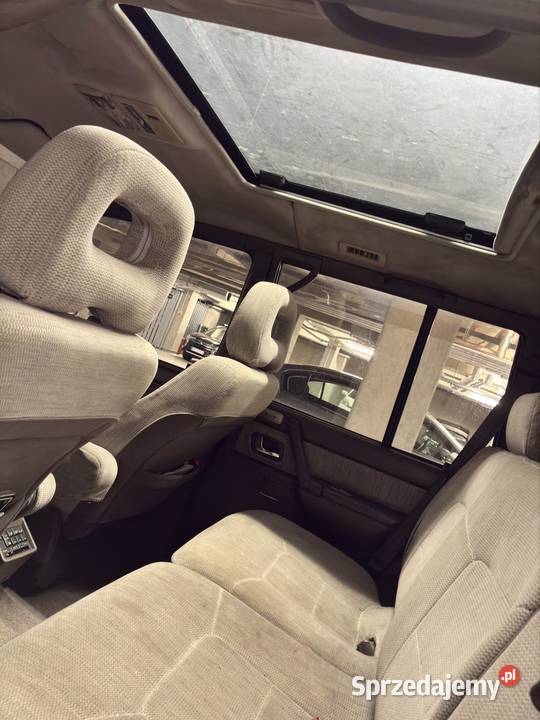 Mitsubishi Pajero 95r from Japan niski 130 welurowa tapicerka Mitsubishi sprzedam