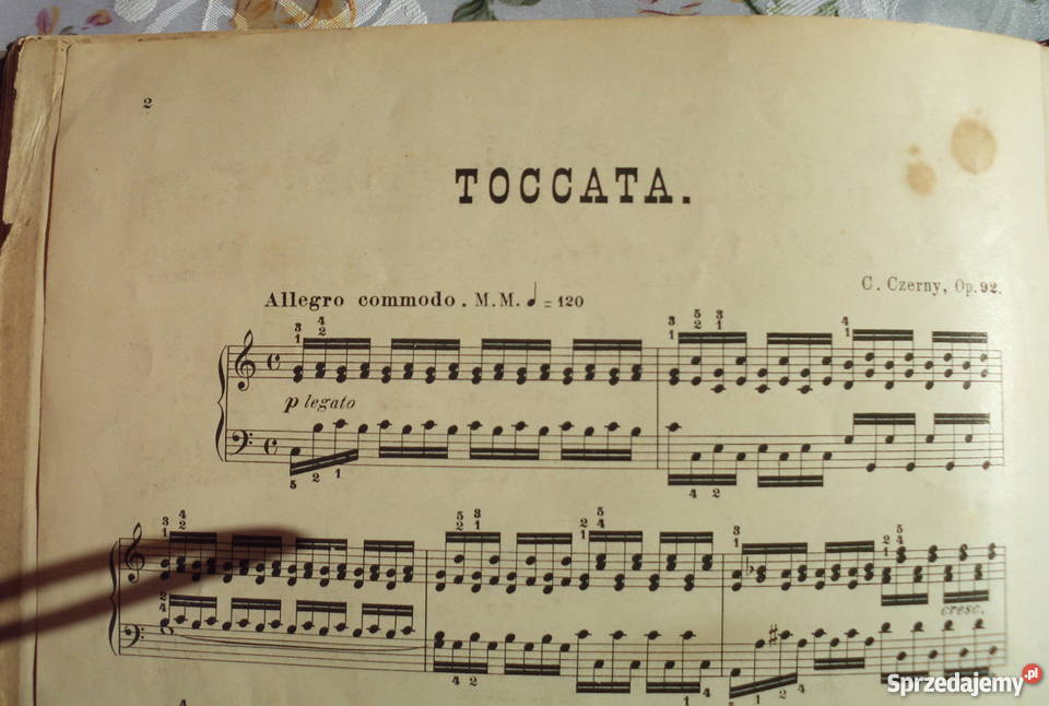 ANTYK Stare nuty oprawiony zbiór ocenzurowany Kraków