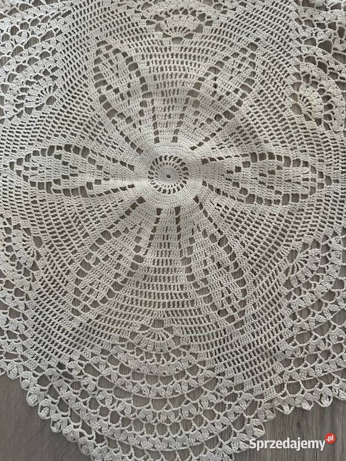 Obrus serweta szydełko śr50 Łódź sprzedam