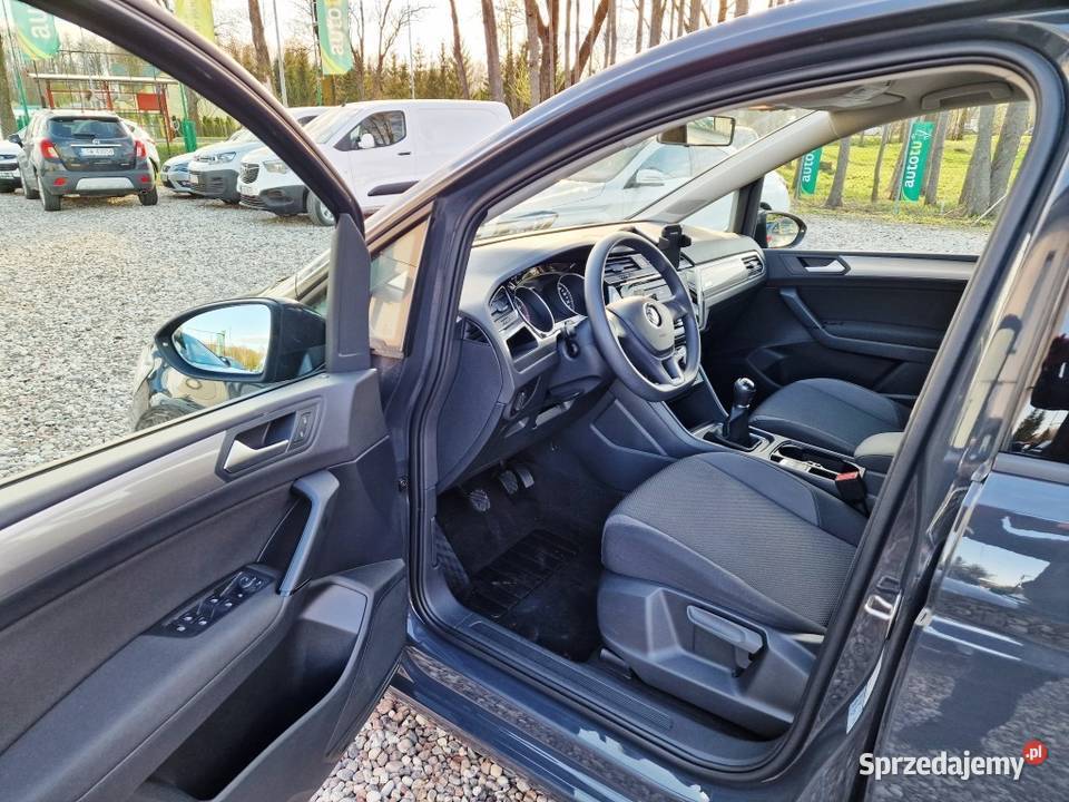 VW TOURAN 12 TSI SPROWADZONY OPŁACONY PEŁNA elektryczne szyby Touran Motoryzacja Białystok