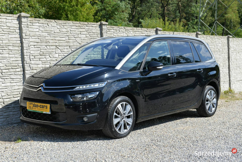 Citroen C4 Picasso 20HDi 150 Exclusive Półskóra czujnik martwego pola Dąbrowa Górnicza