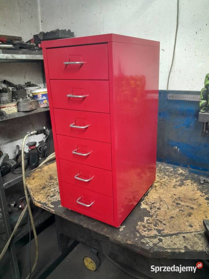 Szafka warsztatowa biurowa metalowa 6 szuflad Krotoszyn