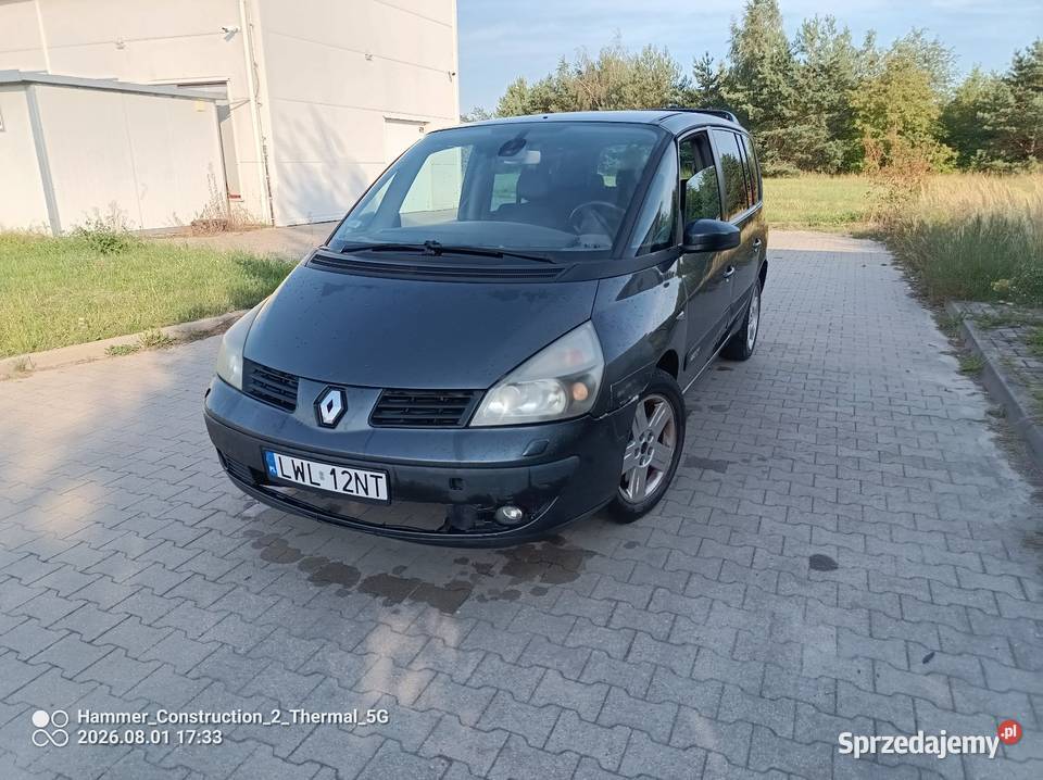 Renault Espace 42004r 22 diesel 150 7 os długie ASR (kontrola trakcji) Włodawa sprzedam